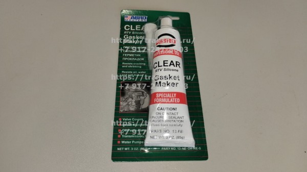 Герметик прокладок ABRO MASTERS (прозрачный) 85 г. — 3