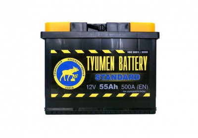 АКБ Тюмень 6СТ-55 12В L STANDART